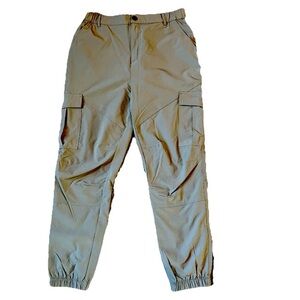Pinkbomb Hiking Cargo Pants Men’s Size Large Tan